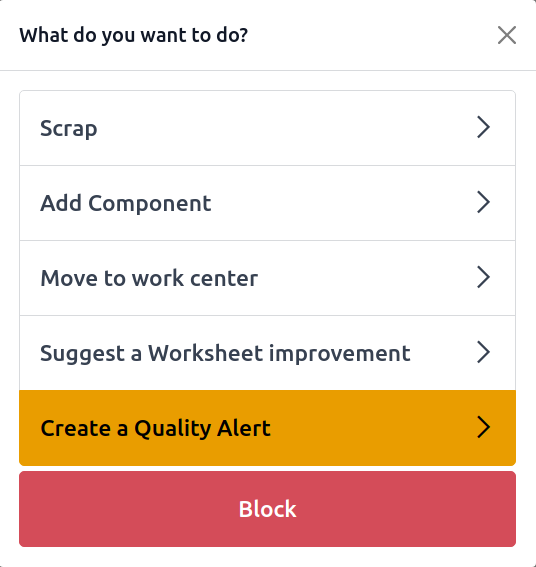 Quality alerts opvolgen in Odoo Quality
