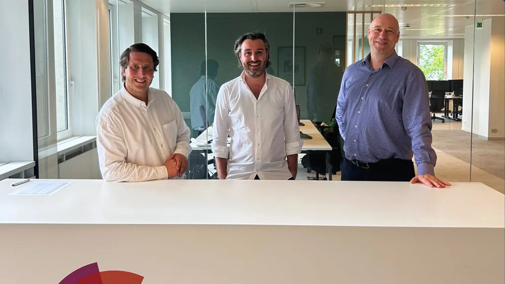 De partners van PKF BOFIDI, OBS en Cnext samen op kantoor