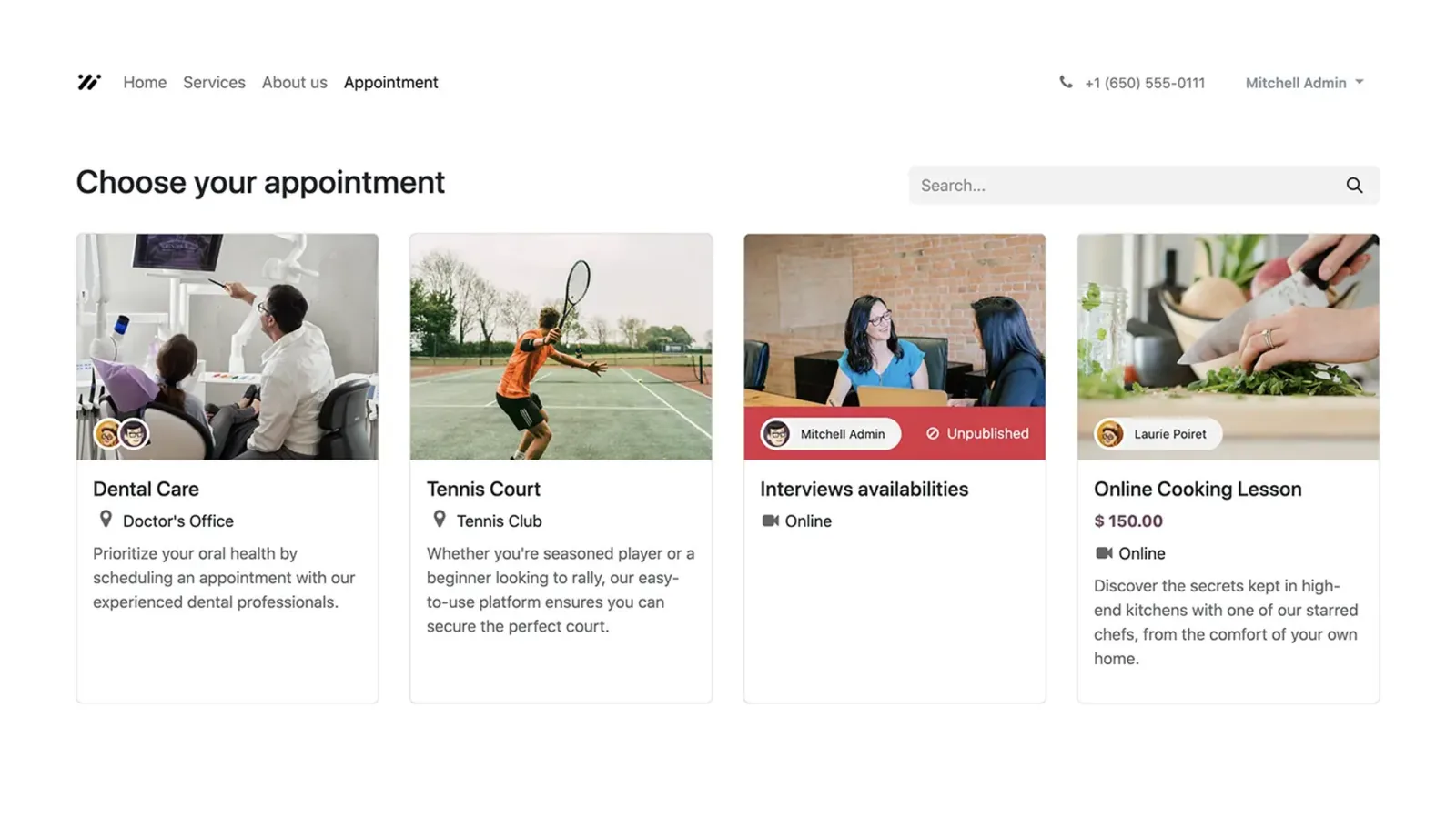 Online afspraak boeken met Odoo Appointments