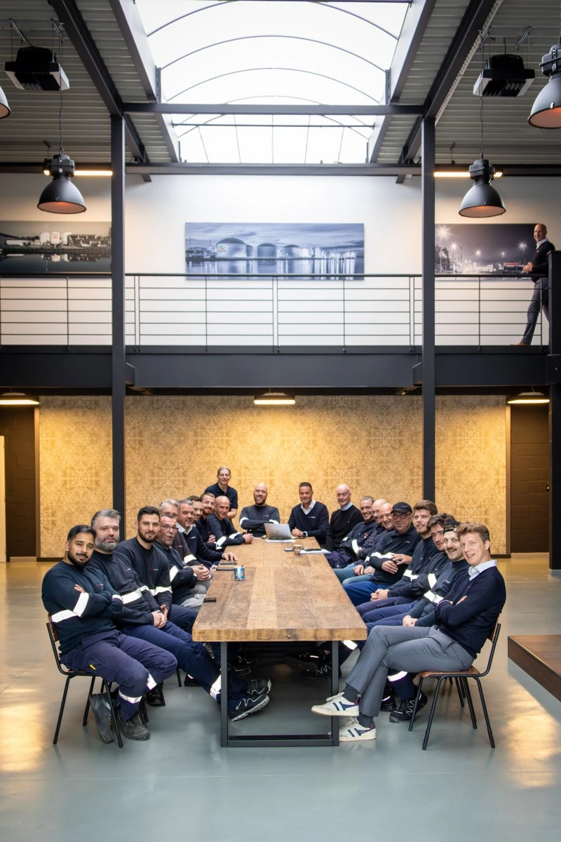 Key-users testen Odoo tijdens de testdag