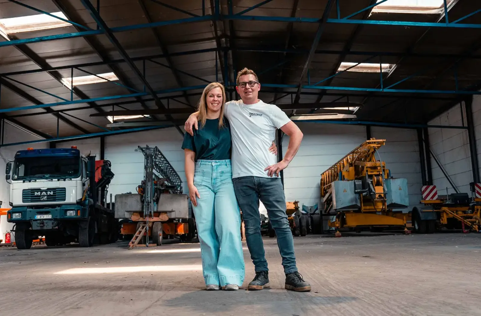 Machinery en heftrucks van Bultech